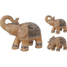 Deco Olifant 31cm 2 assorti