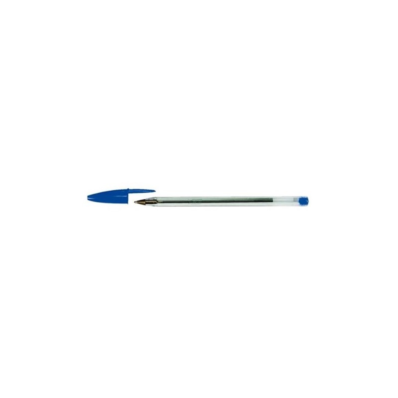 Bic doos 50 pennen Cristal blauw