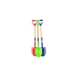 HQ pelle métal avec manche plastique et manche bois 72cm