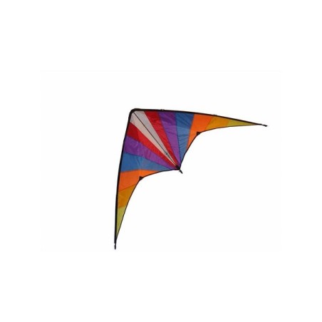 Cerf-volant acrobatique arc-en-ciel XL 160x80cm