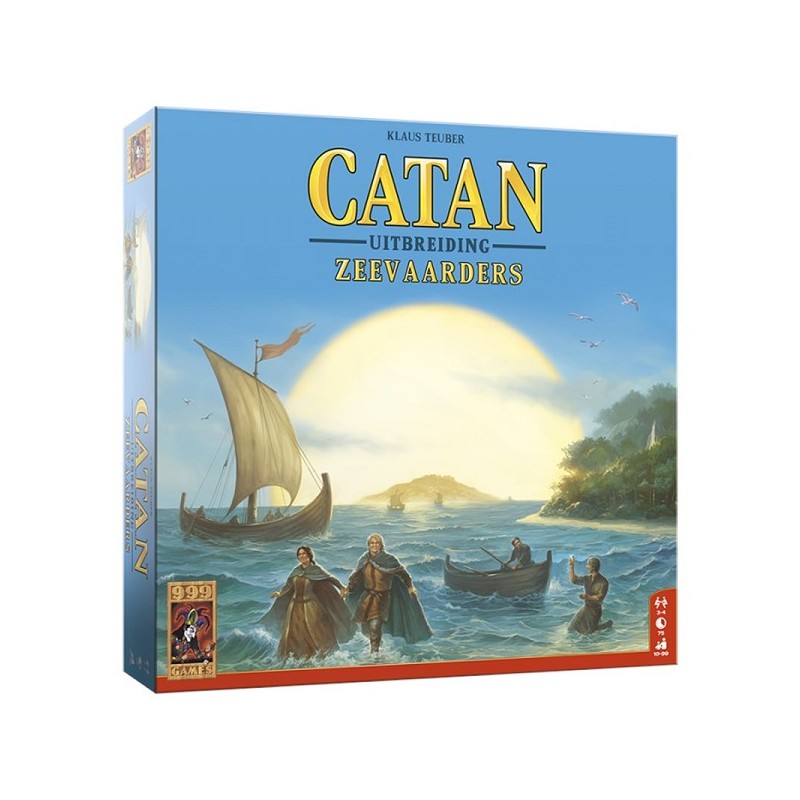 999 Games Zeevaarders van Catan. Uitbreiding op Kolonisten van Catan