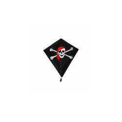 Diamant Kindervlieger Piraat 25x25cm