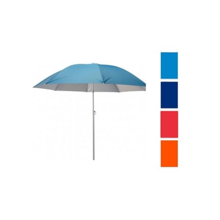 Strandparasol met knik 180cm verkrijgbaar in verschillende kleuren