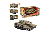 Toi Toys Alfafox Tank friction militaire + lumière et son