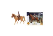 Toi Toys Paard met ruiter in vensterdoos