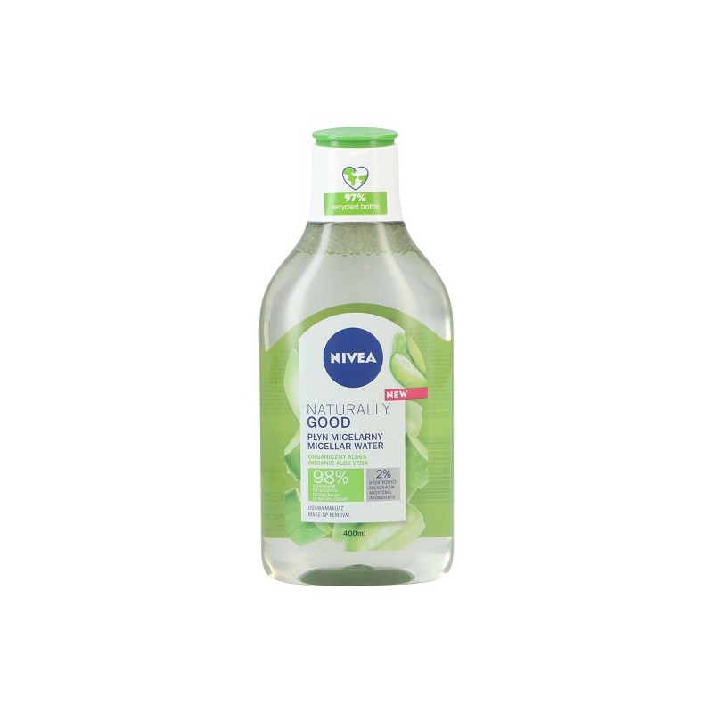 Nivea Eau Micellaire Naturellement Bonne Aloe Vera 400 ml
