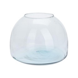 Vase en verre recyclé modèle terra Ø22xh16cm