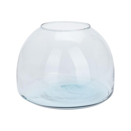 Vase en verre recyclé modèle terra Ø22xh16cm