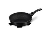 BerlingerHaus Wok 28 cm Noir Argent Collection Induction