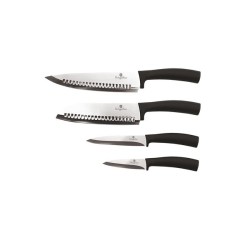 BerlingerHaus ensemble de couteaux 4 pièces noir