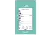 Wandkalender weekkalender 2024 gelijmd 19x34cm