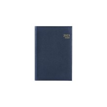Bureauagenda Saturnus 1 dag 2024 LIMA blauw 13x21 cm