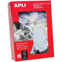 Apli 396 etiketten met draad 50x70mm 400 st
