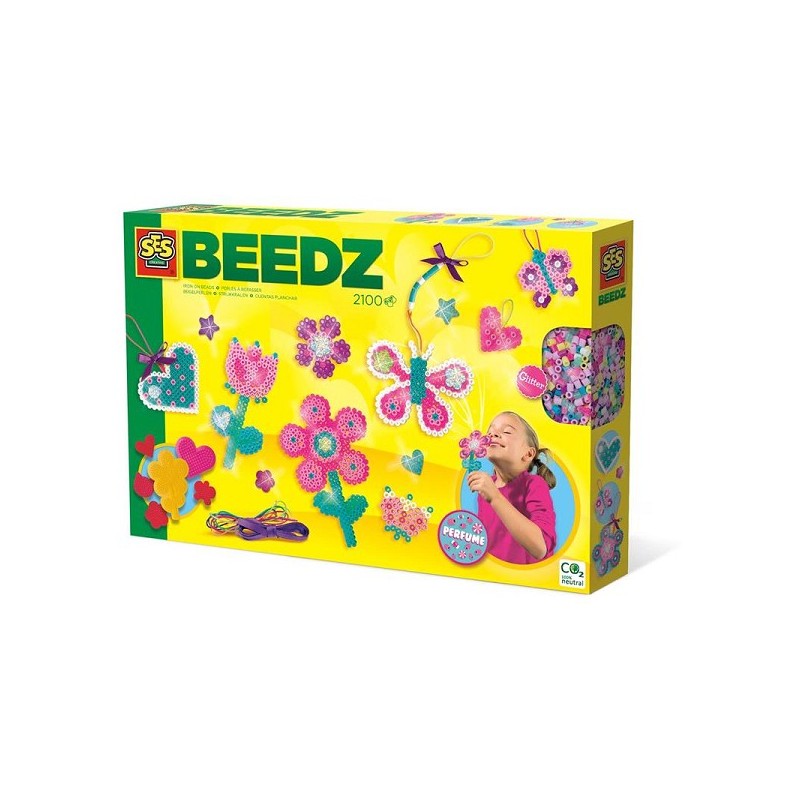 Ses Beedz Perles à repasser - Parfum d'amour fleur 2100 perles