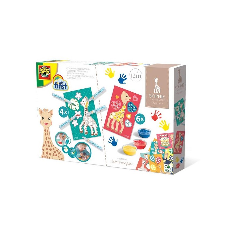 Ses Sophie la girafe - Kleuren en verven