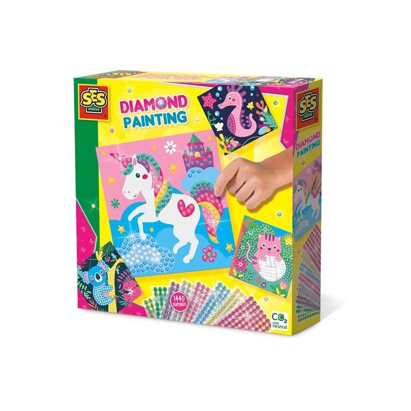 Ses Diamond painting - Animaux heureux