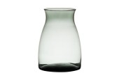 Hakbijl Vase en verre Essentials Julia gris transparent H20cm