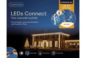 Lumineo LED's connect cascade lights starter set 8 functie twinkel effect en 8 uur timer warm wit