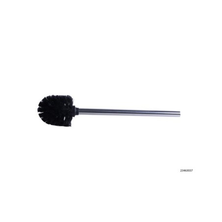 Toiletborstel rvs mat zwart