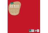 Duni servetten 3-laags 33x33 Brilliant Red 20 stuks