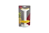 Vacu Vin Coupe-ananas avec coupe-coin blanc/jaune