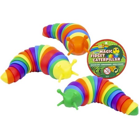 Magic Fidget Rainbow Caterpillar 19cm