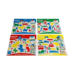 Raamstickers meer dan 100 stuks 29x23,5cm
