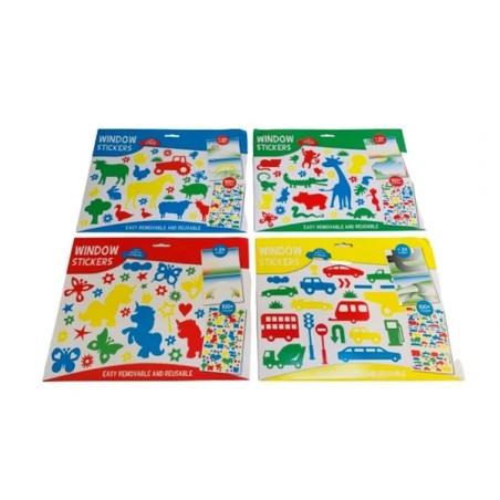 Autocollants pour fenêtres plus de 100 pièces 29x23,5cm