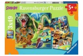 Ravensburger puzzel Scooby Doo - Legpuzzel - 3x49 stukjes