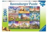 Puzzle Ravensburger Monuments du Monde - puzzle - 200 pièces