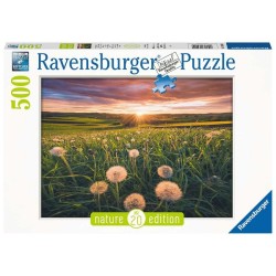 Ravensburger Puzzle Pissenlits au coucher du soleil - Puzzle - 500 pièces