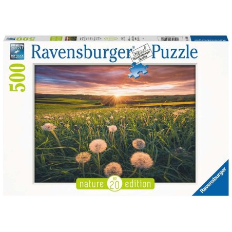 Ravensburger Puzzle Pissenlits au coucher du soleil - Puzzle - 500 pièces