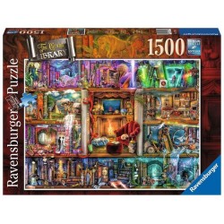 Ravensburger puzzel De grote bibliotheek - Legpuzzel - 1500 stukjes
