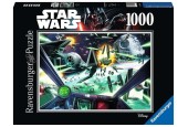 Ravensburger puzzel Star Wars X Wing Cockpit - Legpuzzel - 1000 stukjes