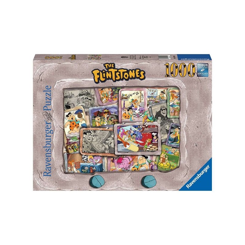 Puzzle Ravensburger Les Pierrafeu - Puzzle - 1000 pièces