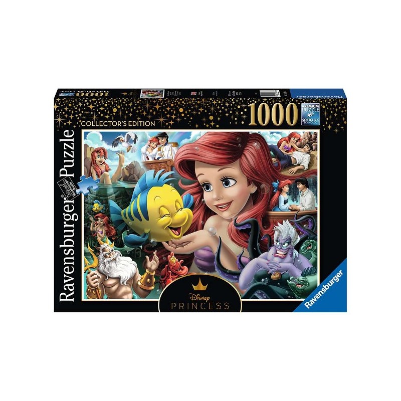 Ravensburger puzzel Disney De kleine zeemeermin - Legpuzzel - 1000 stukjes