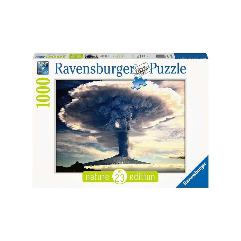 Ravensburger puzzle Volcan Etna -Nature Edition - Puzzle - 1000 pièces