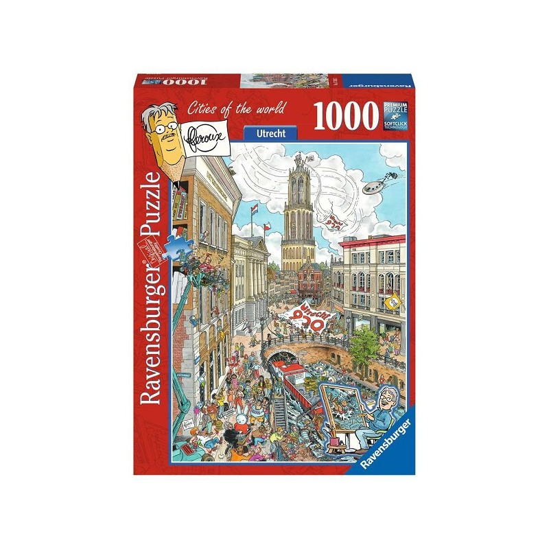 Ravensburger Puzzle Ravensburger Fleroux Utrecht - Puzzle - 1000 pièces