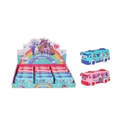 Bus licorne friction 12cm