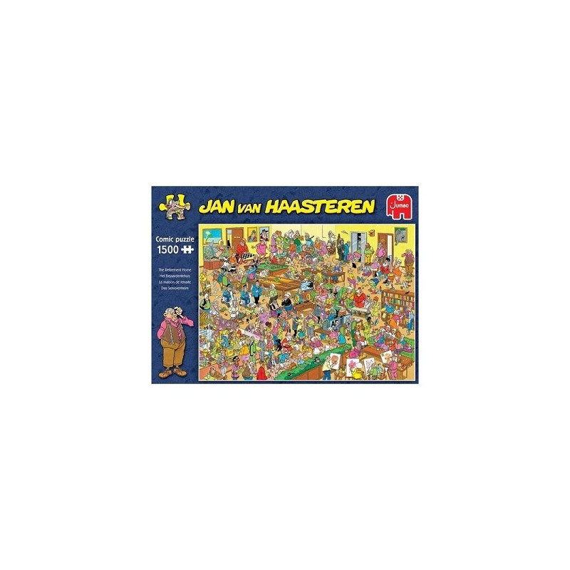 Jumbo Jan van Haasteren puzzel Het bejaardentehuis 1500pcs
