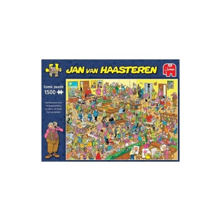Puzzle Jumbo Jan van Haasteren La maison de retraite 1500pcs