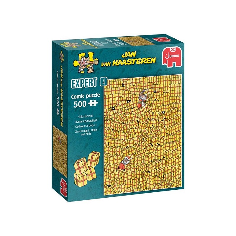 Jumbo Jan van Haasteren Expert puzzle 4 Des cadeaux partout ! 500 pièces