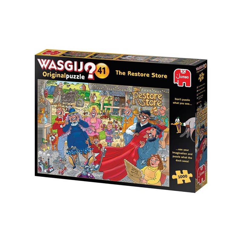 Puzzle Jumbo Wasgij Original 41 le magasin de restauration 1000 pièces