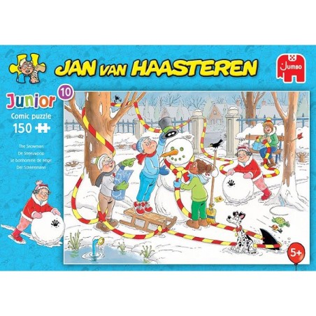 Puzzle Jumbo Jan van Haasteren Junior SKU 10 150pcs le bonhomme de neige