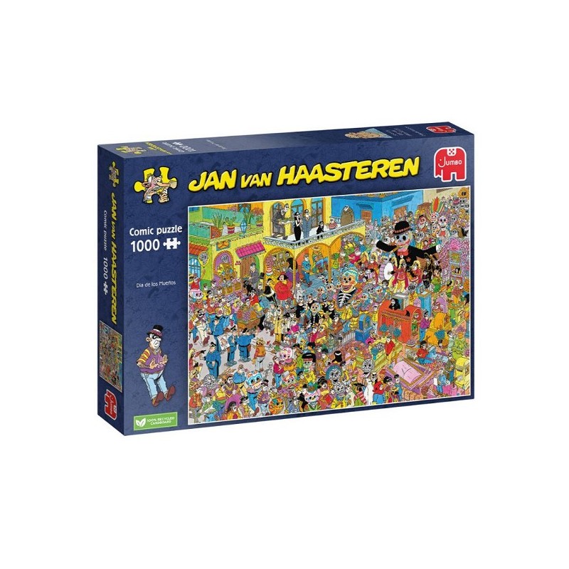 Jumbo Jan van Haasteren puzzel Dias de los Muertos 1000pcs