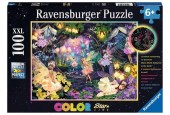 Ravensburger puzzel Lichtgevende bosfeeën 100 XXL stukjes