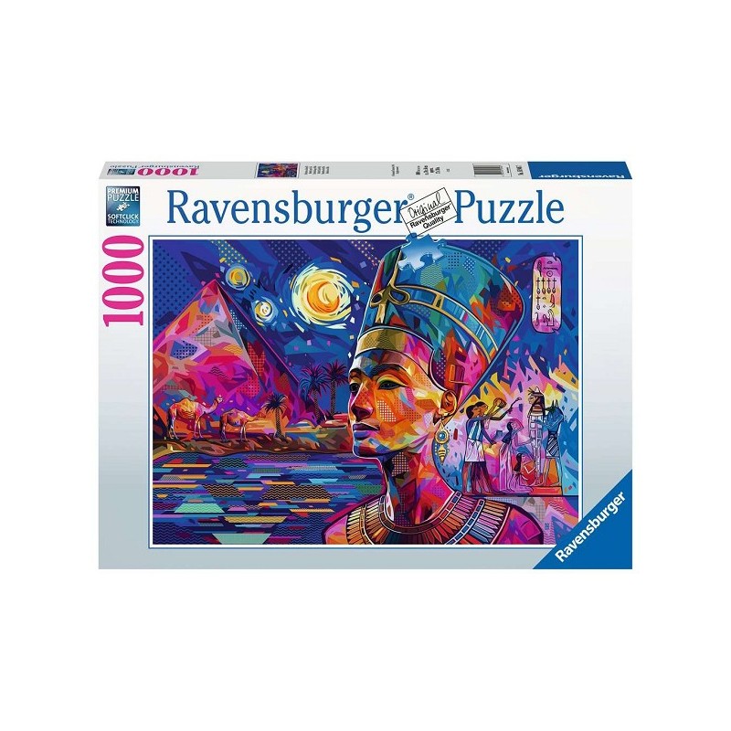 Ravensburger puzzel Nefertiti bij de Nijl 1000 stukjes