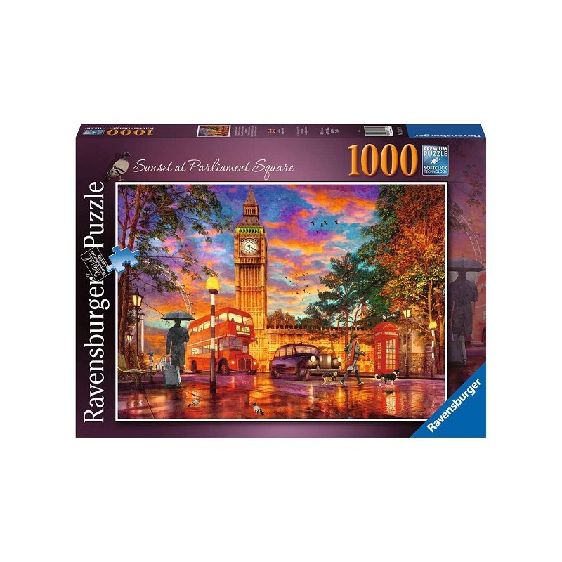 Ravensburger puzzel Zonsondergang Londen 1000 stukjes