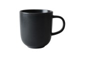 Dutch Rose Velvet tasse 390ml noir mat 4 pièces en porcelaine