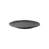 Dutch Rose Velvet bord plat Ø20,5cm mat zwart 4 stuks porselein